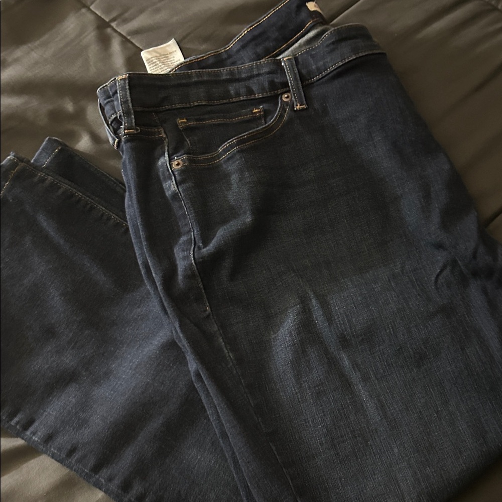 Levi's Women's Dark Blue Straight Jeans